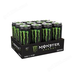 Monster energy魔爪碳酸功能维生素能量饮料330ml*12